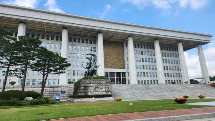 국회 야외 결혼식 및 국회도서관 방문기