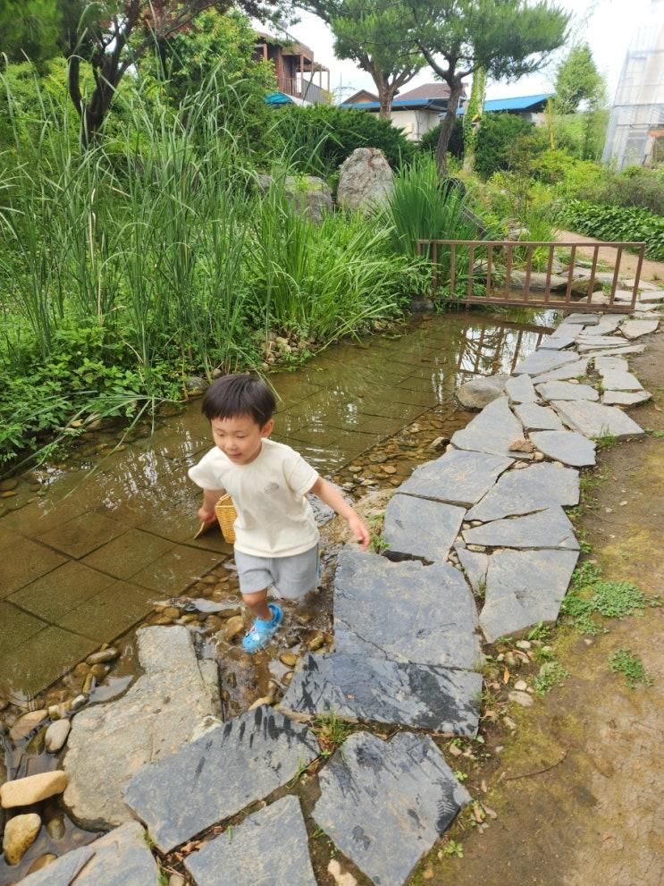 초록향기 농부의 학교 미취학 아동이 놀기 좋은 물놀이