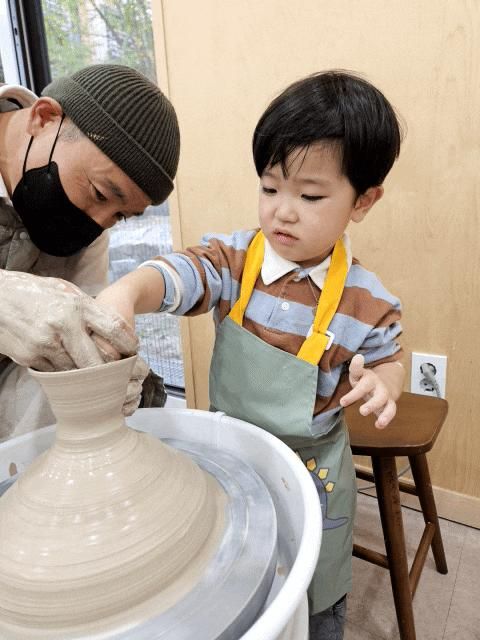 노원 아이랑 체험 # 물레 및 그릇만들기 체험은 초안산 도자기체험장