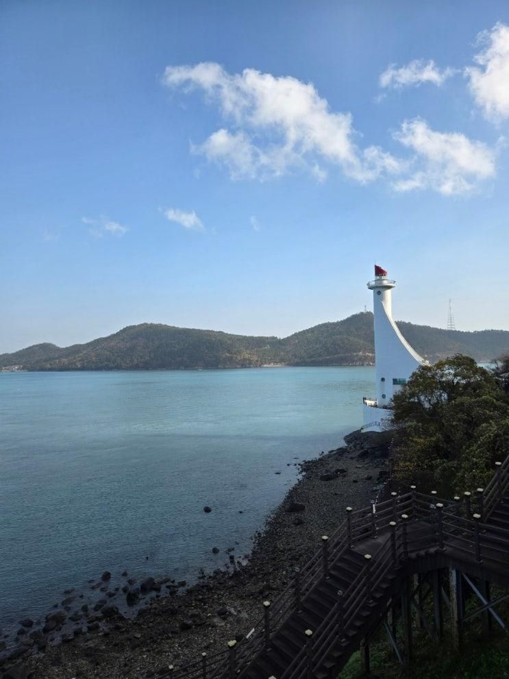 한적해 온전히 경치 즐길수 있는 목포구등대