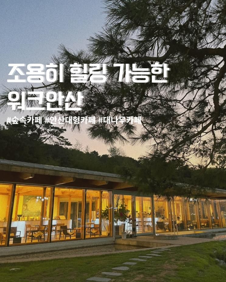 [안산] 여유로운 분위기의 대형 카페 워크안산