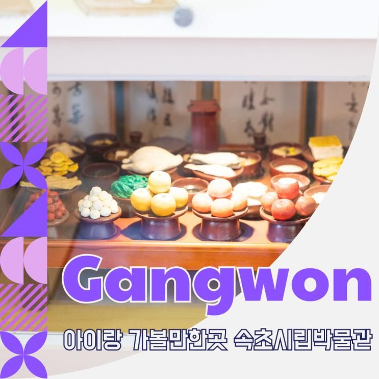 강원도 실내 가볼만한곳 아이랑 속초시립박물관 입장료