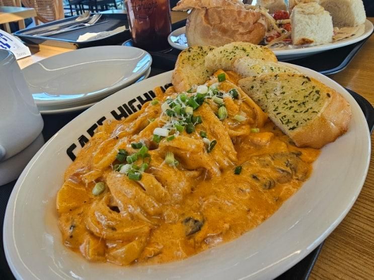 오산 파스타 맛집 데이트 하기 좋은 카페 하이라이트 오산점...
