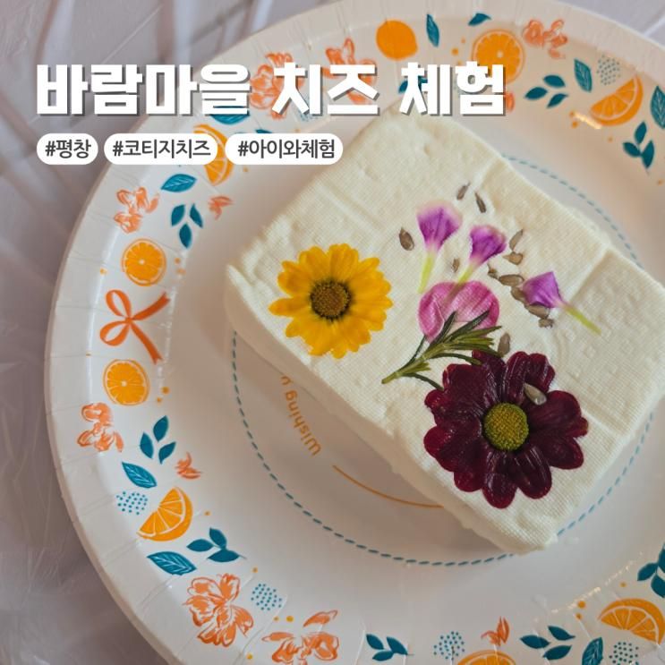 내손으로 만드는 유기농치즈 - 바람마을 치즈체험장