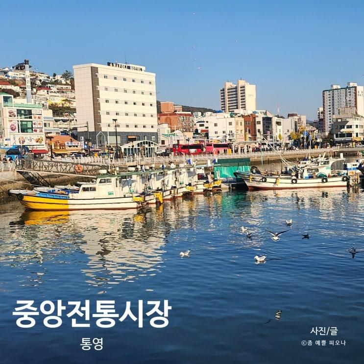 통영 중앙전통시장 활어회 꿀빵 동피랑 데이트 가볼만한곳