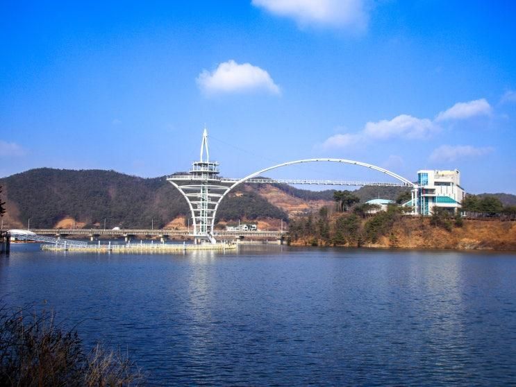 [충남 청양] 청양 칠갑타워와 스카이워크, 수상 보행교.