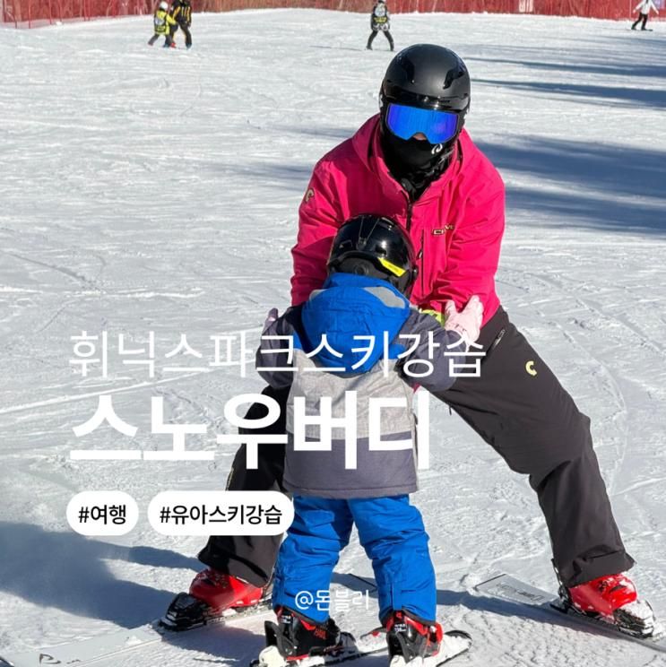 휘닉스파크 스키강습 스노우버디 비용 유아 초보 스키