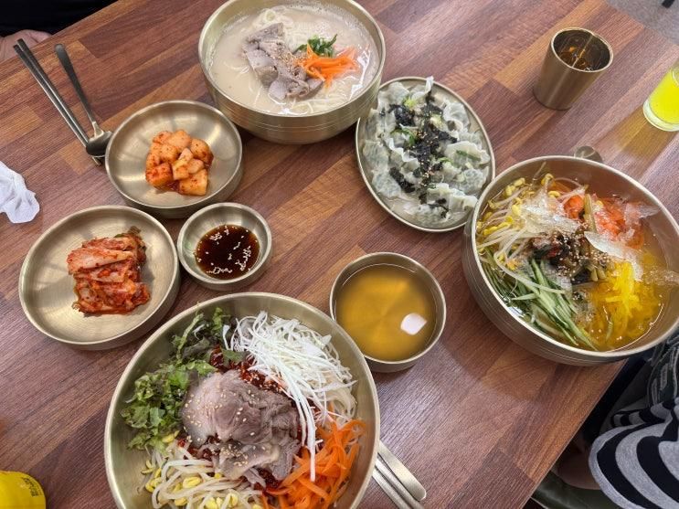 면주막 가성비 제주비빔국수 사려니숲길 맛집