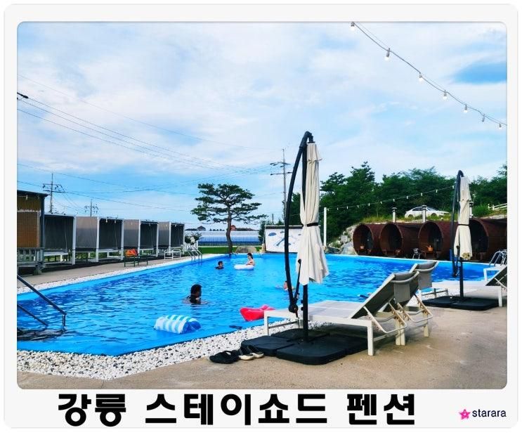 강원도 강릉 감성적인 수영장 펜션 스테이쇼드 펜션 경포 해변