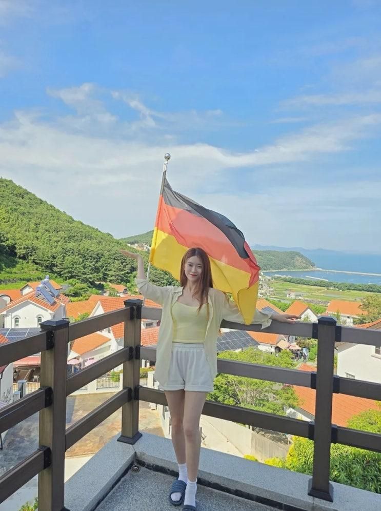 남해 독일마을 오션뷰 유럽 감성숙소 펜션 [모젤하우스]... 
