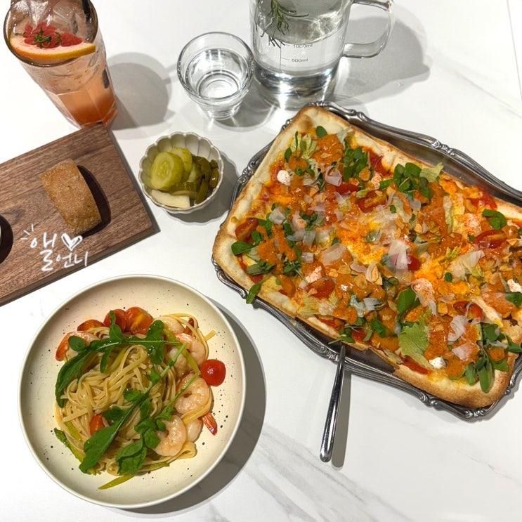 이비티 새우 아스파라거스 파스타 현대백화점 킨텍스점 맛집