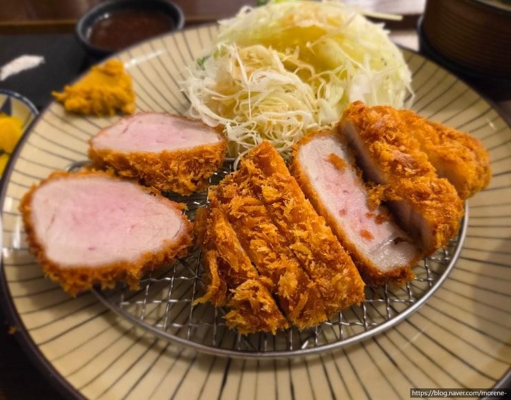 촉촉한 핑크빛 히레카츠의 맛, "크레이지카츠 현대백화점킨텍스점"