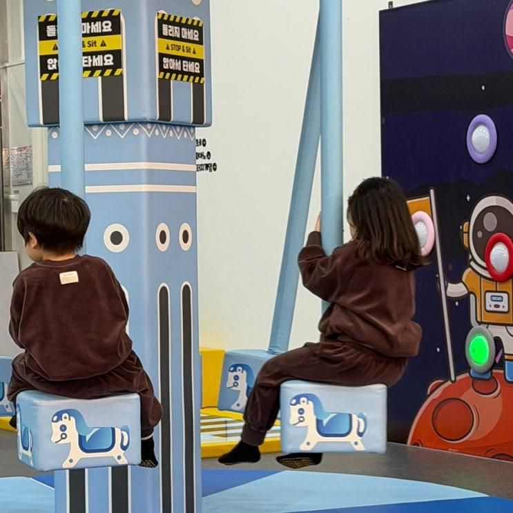 원주 플레이런 흥업 신상 대형 키즈카페 내돈내산 이용후기... 