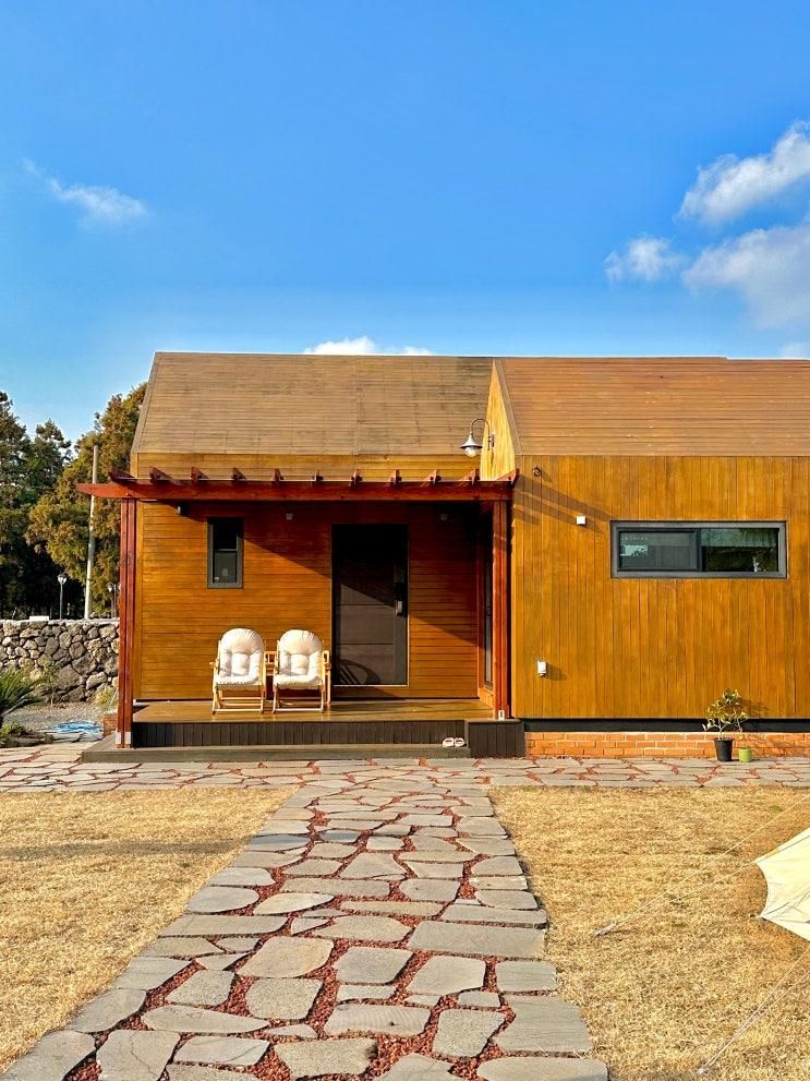 제주도 함덕 독채 가족 숙소 제주 별천지 불멍 감성과 가성비까지