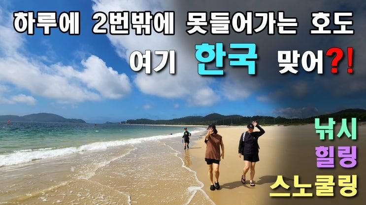 보령 호도 섬 1박 2일 가족 여행 후기 (feat. 아이와 함께... 
