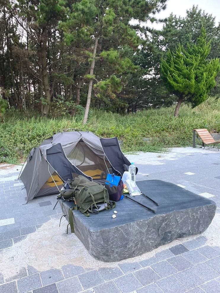 충남 보령 '호도' 백패킹 초보 난이도 섬 후기 (화장실... 