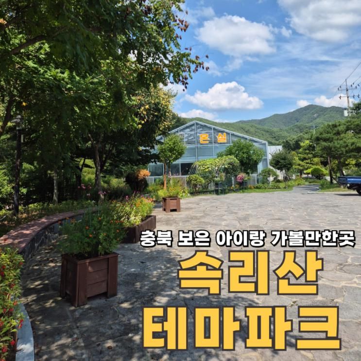 보은 아이랑 가볼만한곳 속리산 자생식물원 솔향공원 무료... 