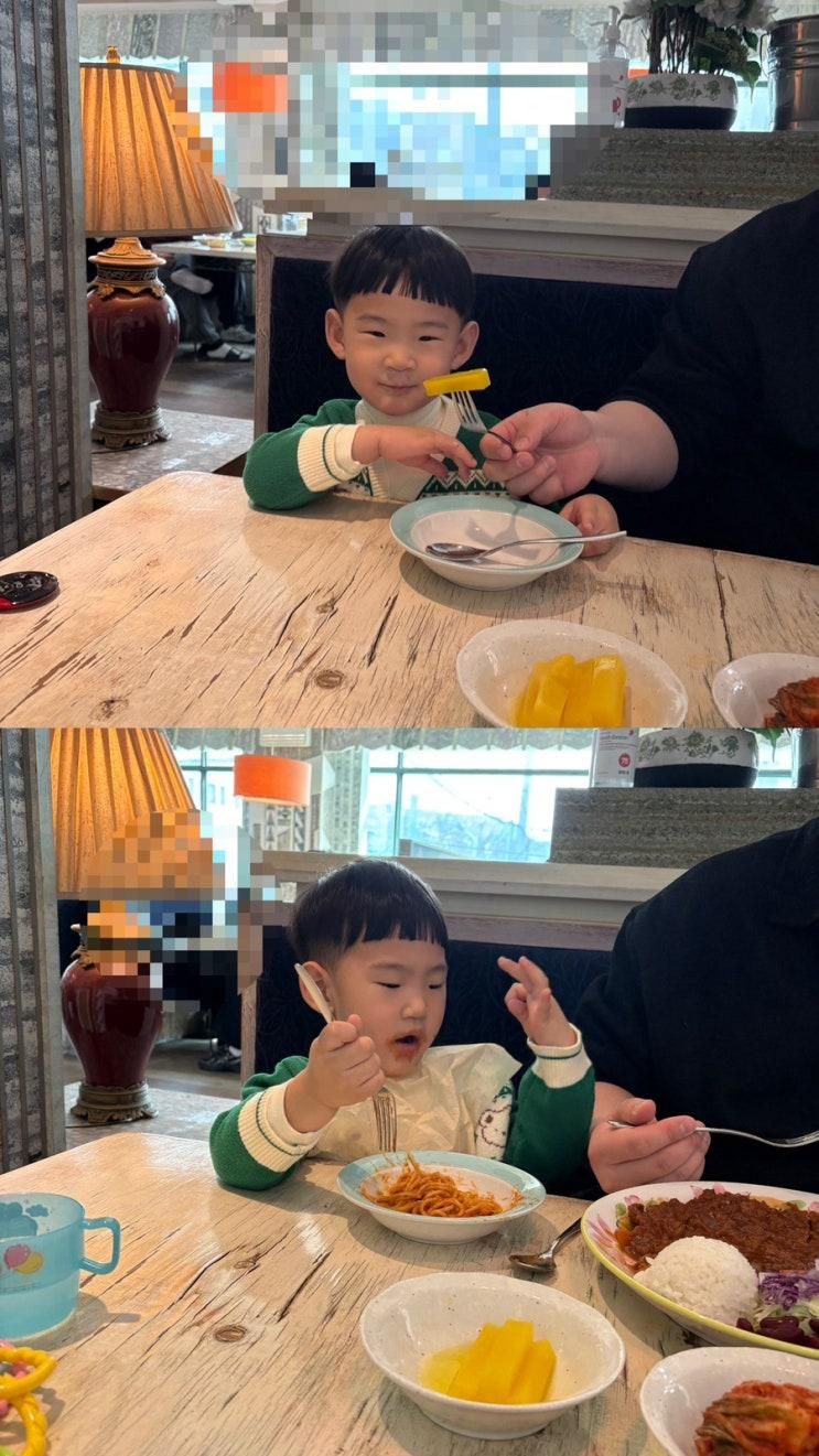 아들 데리고 첫 외출 도전 (군산 제이제이돈까스&김제단짠아쿠아)