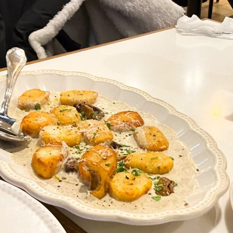 용산피자맛집, 포르투7 용산아이파크몰점 감자뇨끼 치즈피자... 