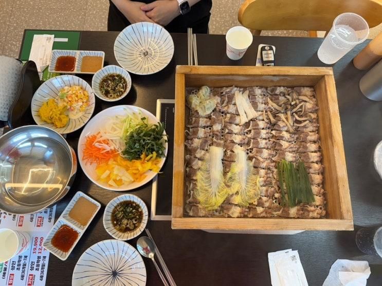 영종하늘도시맛집 샤브샤브 무한리필! 편편집 영종하늘도시점
