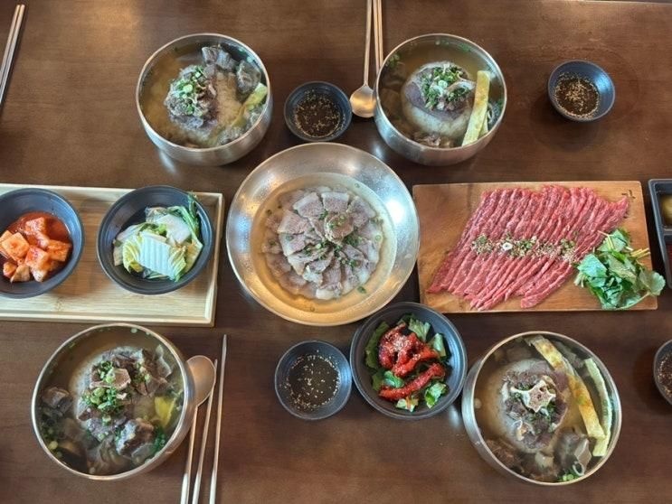 춘천 레고랜드맛집 “가우숲” 꼬리곰탕 육사시미가 맛있는... 