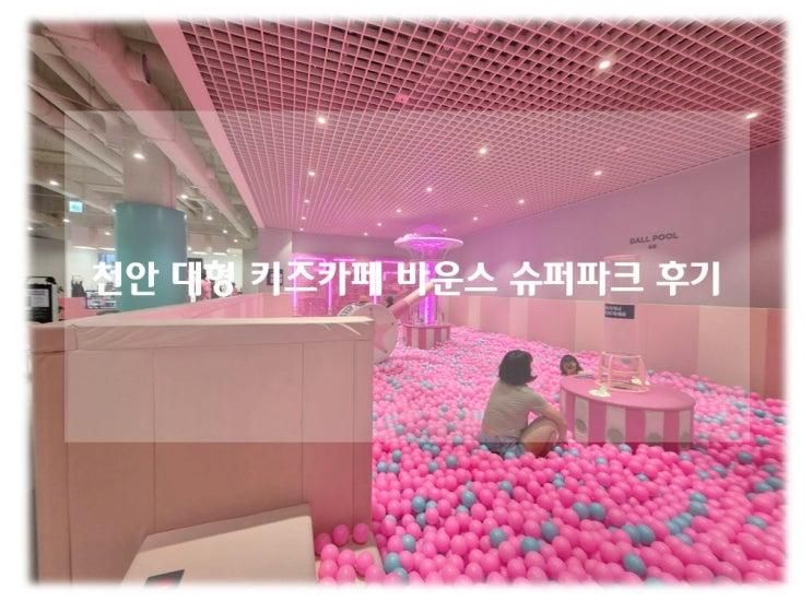가볼만한 곳 천안 대형 키즈카페 바운스 슈퍼파크 천안센터 후기!