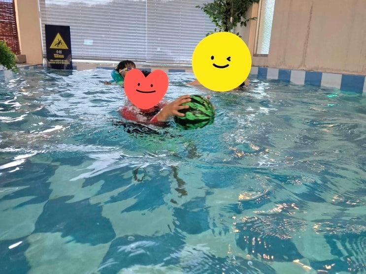 충주 온수수영장 펜션 추천 미소진풀빌라 102호 후기