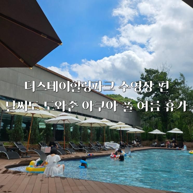 가평 더스테이힐링파크 수영장 편 - 패밀리 풀 이용 팁 대방출