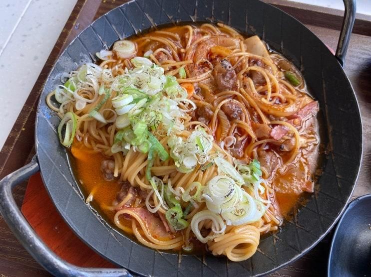[대전] 현대프리미엄아울렛 맛집 추천 : 경양식1985 & 이태리국시