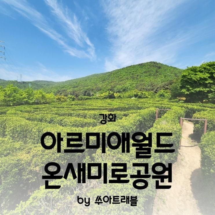 강화여행 강화아르미애월드 온새미로공원 미로 찾기 아이와... 