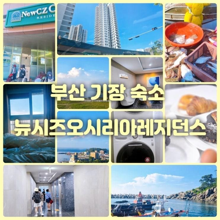 부산 기장 숙소 추천 뉴시즈 오시리아 레지던스 오션뷰 숙박