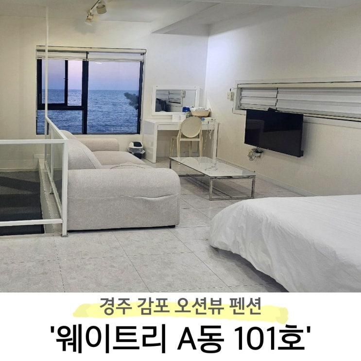 [경주 감포] 가성비가 끝내주는 오션뷰 펜션 '웨이트리' A동... 