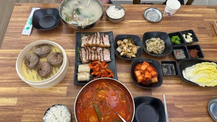 파주 롯데아울렛 맛집 맛있는 육개장 맛볼 수 있는... 