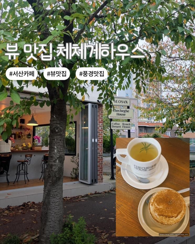 서산 카페 체체게하우스 가을 방문기, 분위기는 좋았지만