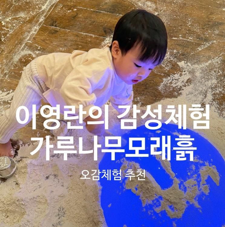 [서울/용인] 24개월 아기랑 다녀온 이영란의 감성체험, 가루나무모래흙 솔직후기 + 꿀팁