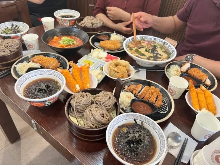 삼동소바 의왕직영점 후기 (주차, 웨이팅, 메뉴, 판교점 비교)