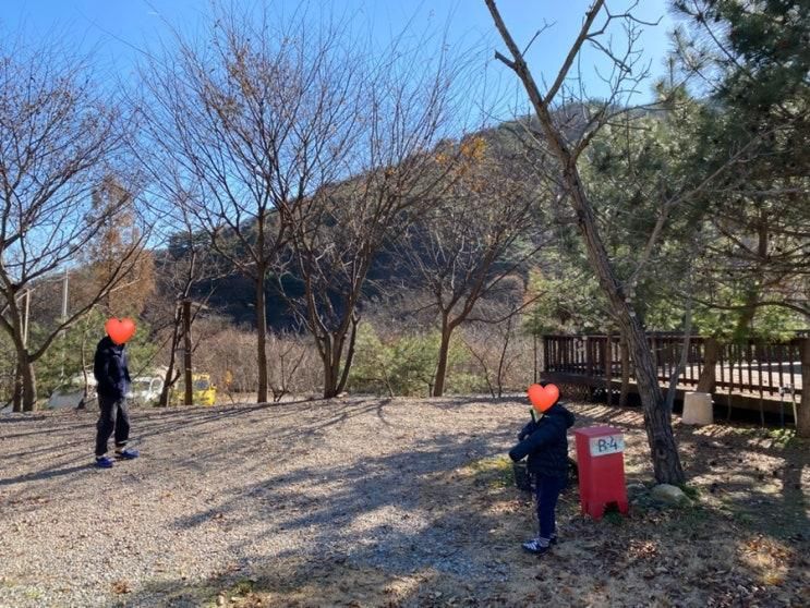 다인캠핑장 예약 후기 B-4 [2023.11.25-26 1박 2일]