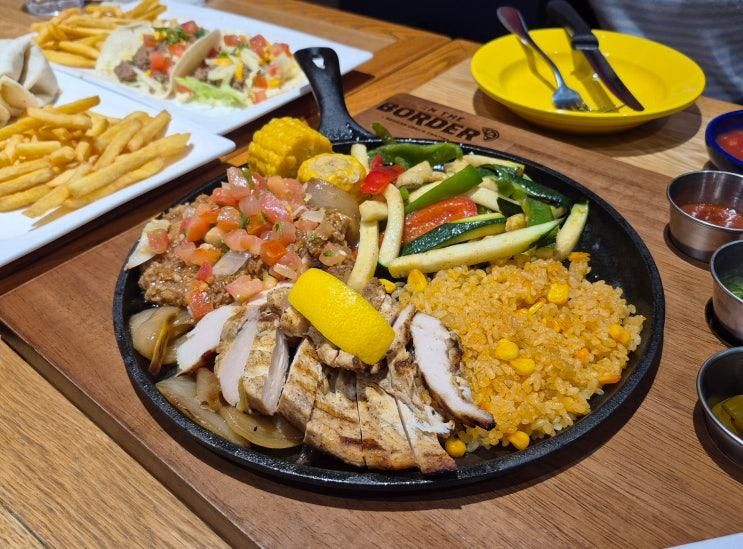 동부산 롯데아울렛 신상 맛집 온더보더 타코 먹으러 출동