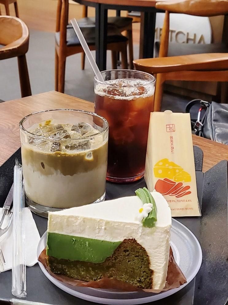 인천 말차라떼 내돈내산 주차정보 맷차 인천영종도 인스파이어점