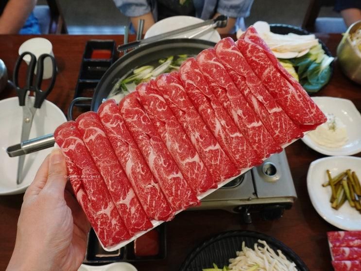 마곡 점심 맛집 룸식당 대가원 한우 샤브샤브 대성공 가족모임 추천
