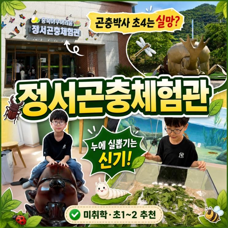 정서곤충체험관, 곤충박사 아들이 “실망…” 했는데 누에... 