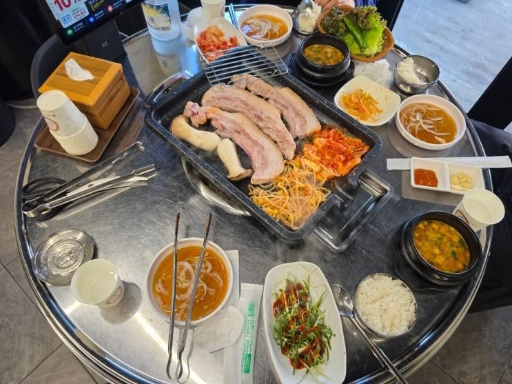 안산 본오동 삼겹살맛집 한돈 삼겹연구소
