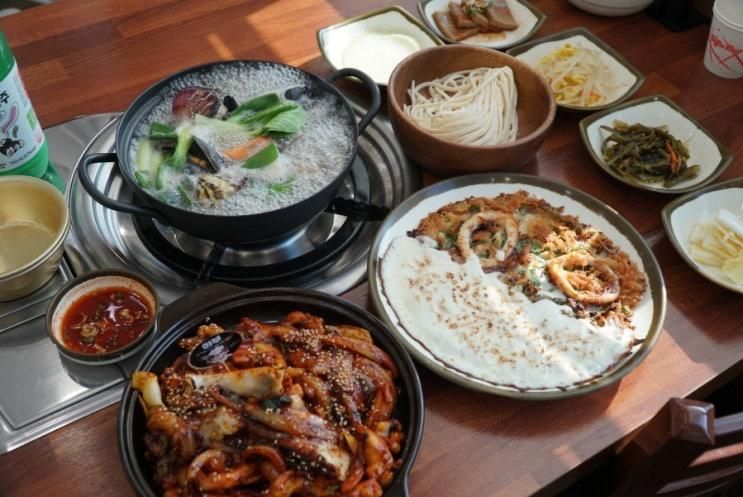 영종도맛집 300도씨해물갈비 본점 갑오징어 커플세트 대박