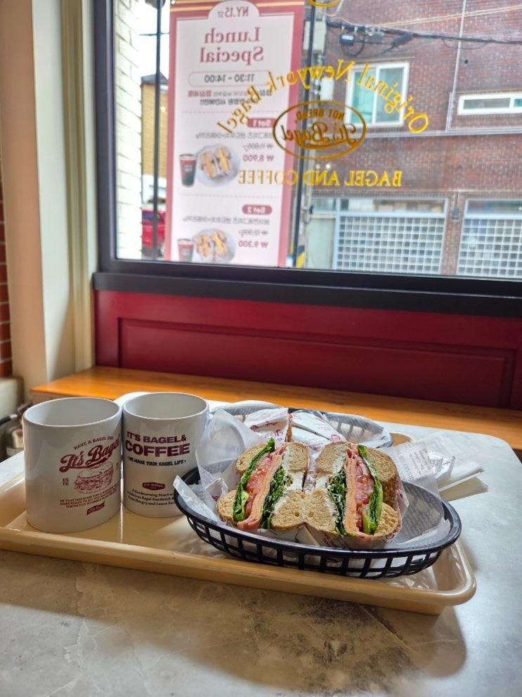 청주 시내 맛집 잇츠베이글 향리단길점 베이글 맛집 추천