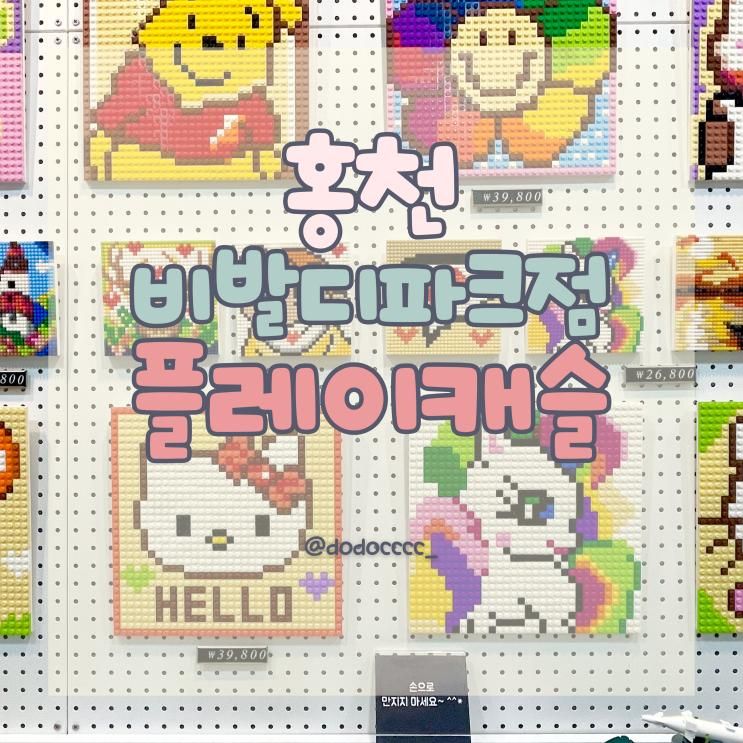 홍천 비발디파크점 플레이캐슬 브릭아트 내돈내산
