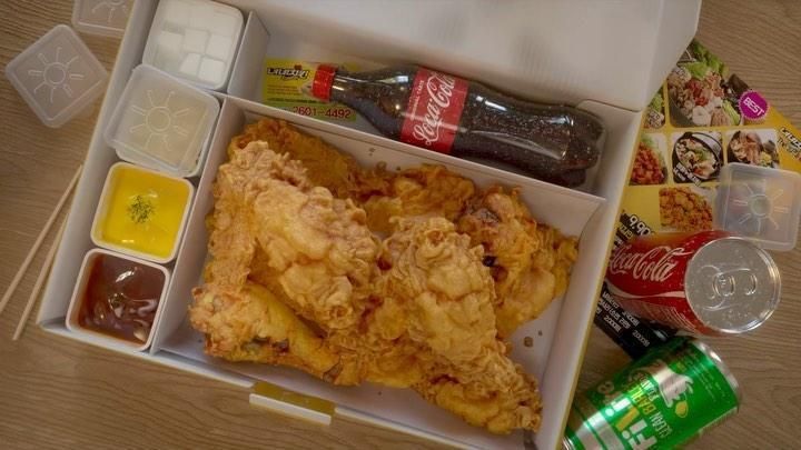네네치킨 대명비발디점에 방문하면 꼭 한번 도전해봐야 하는... 
