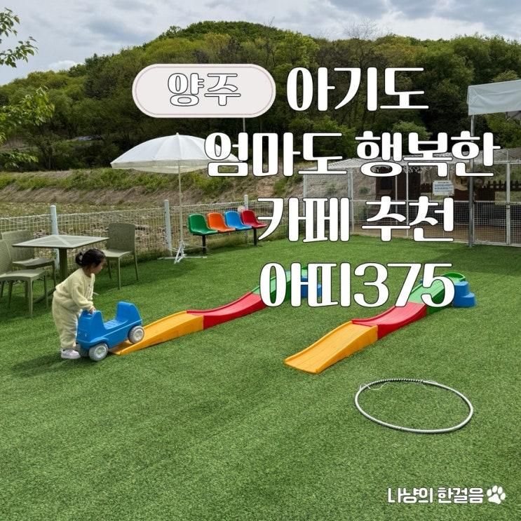 아기랑 갈만한곳, 아띠375, 아기랑 양주 카페 추천추천!(feat.... 