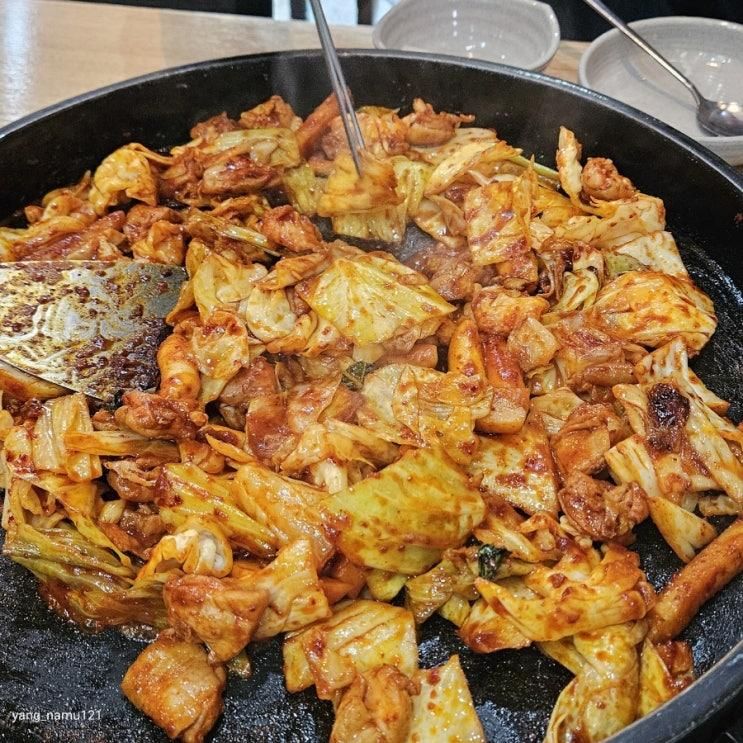 홍천여행 메밀꽃닭갈비막국수 철판닭갈비 볶음밥까지