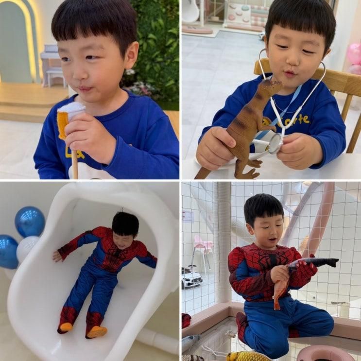무인 키즈카페] 새로생겨 깔끔하고 놀거리많은 조이키즈룸 금천점
