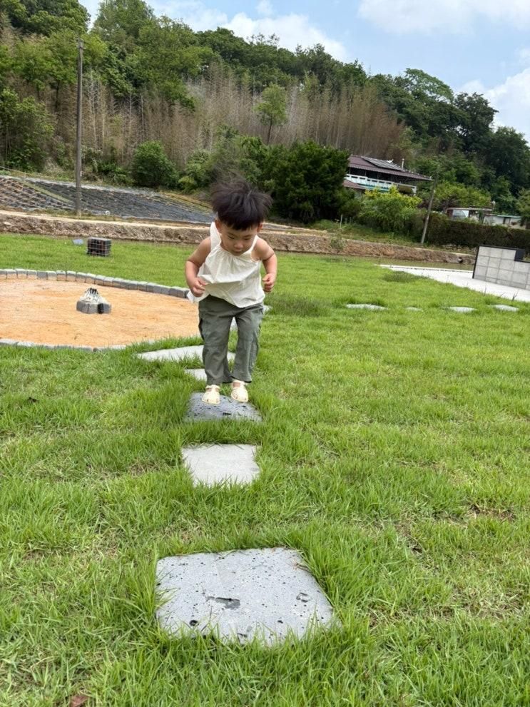 군산 개정 카페 추천｜아이랑 가기 좋은 잔디밭 카페 쿠보 후기